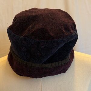 Vintage Velvet Bucket Hat